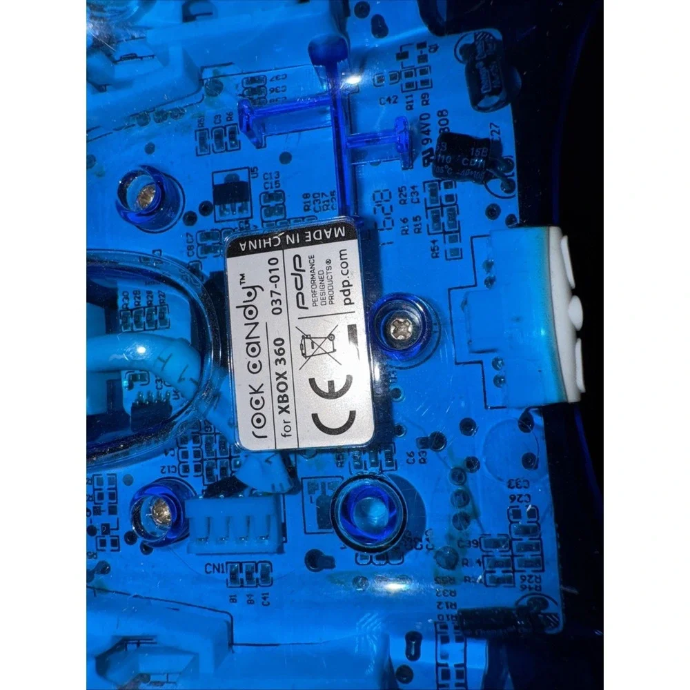 Rock‎ Candy Controller for Xbox 360 Blueberry Wired 037-010